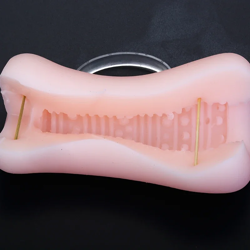 Male Masturbator Soft Silicone Realistic Anal Artificial Pocket Pussy Male Masturbator Adult Sex Toy