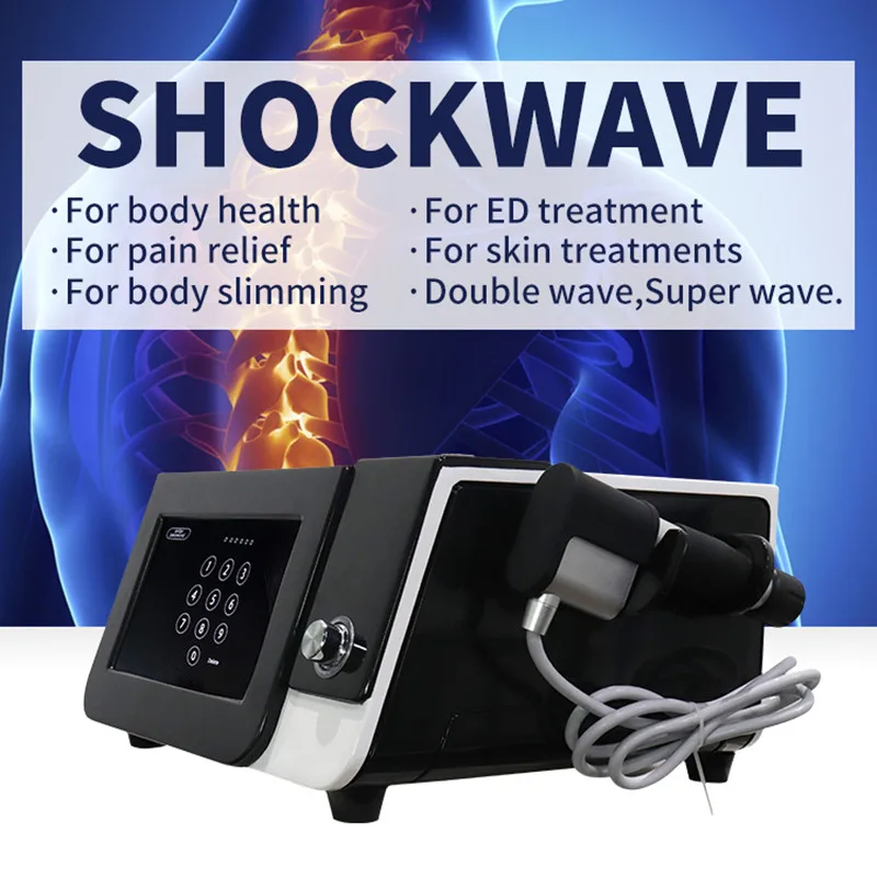 Pneumatic Shockwave Therapy Machine Extracorporeal Massager Physiotherapy Shock Wave ED Treatment Pain Relief Health Care Relax ed extracorporeal shock wave physiotherapy instrument dot matrix pain physiotherapy health instrument massage gun massage gun
