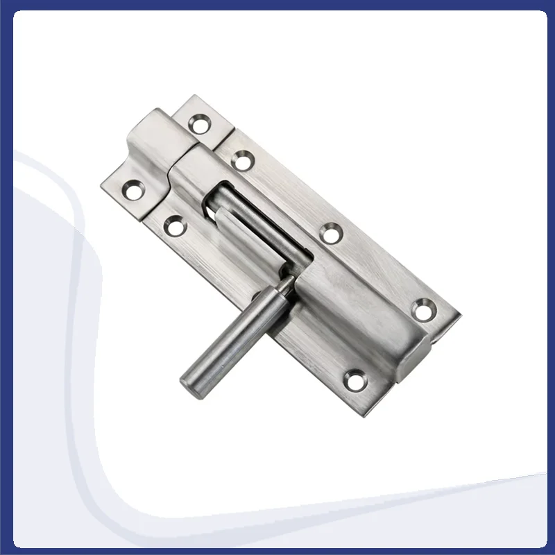 304 Stainless Steel Sliding Solid Cylindrical Pin Lock Suitable For Industrial Electrical Equipment Cabinet Doors