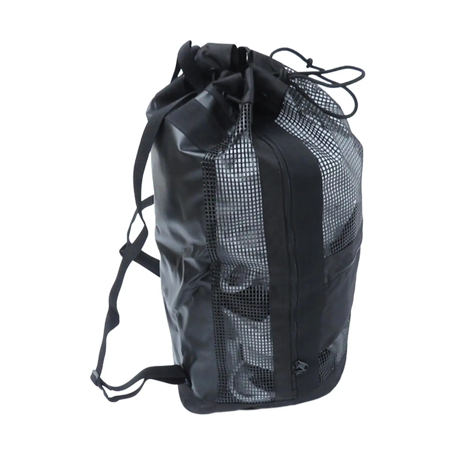 Scuba Diving Bag Holds Mask, Fins, Snorkel, and More Diving Mesh Dry Bag for Beach Scuba Diving Water Sport Gear Snorkeling Gear