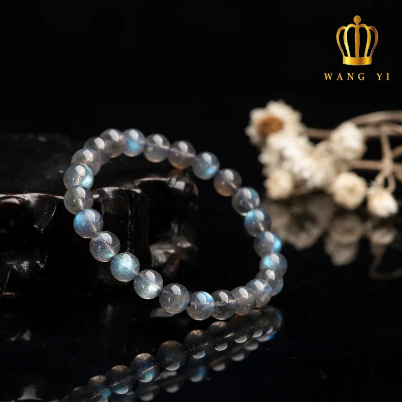 

Natural Labradorite High Quality Bracelet 6A