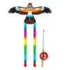 Dynamic Kites 3D Fishing Rod Line Kites Small Kites Easy Flying Toy Long Tail Kites Popular Beach Activity Parent-Kids Favor 5
