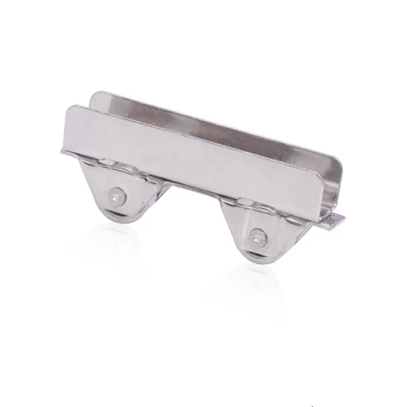 8Pcs/Lot Sliding 5/6/8mm Glass Door Roller Glass Sliding Door Roller Clamp Pulley Wheel sliding door rollers