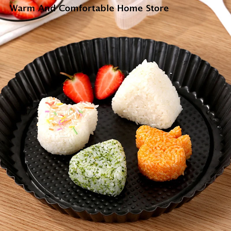 삼각형 초밥 틀 양파 김밥 푸드 프레스 일본식 도시락 주방 도구 세트 오니기리 메이커 프레임 키트 도구 가젯 식기