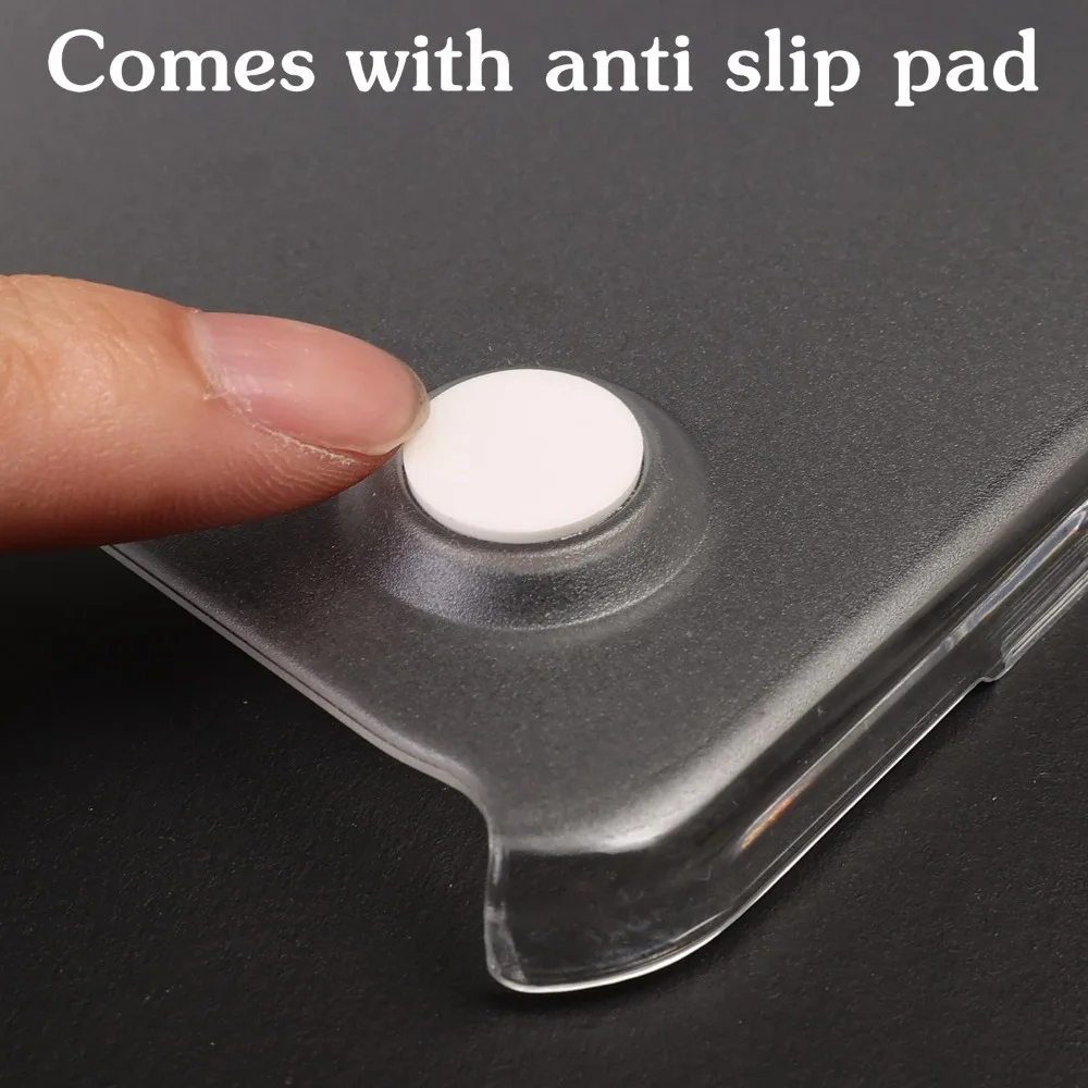 Transparent Scratch-Resistant Hard Shell Laptop Case – 13 Inch Protective Cover