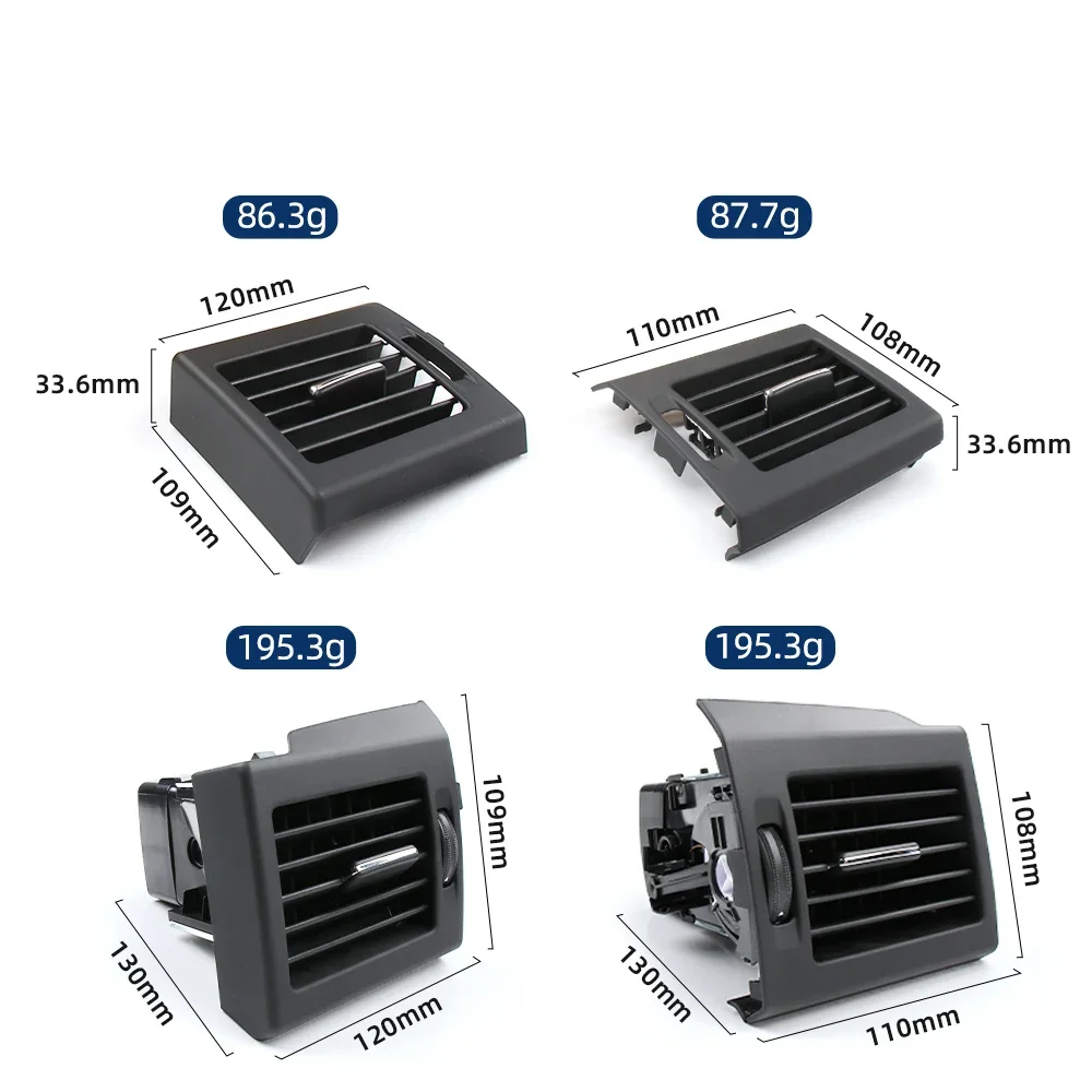 메르세데스 벤츠 X204 GLK220 GLK250 GLK300 대시보드 콘솔 좌우 에어컨 통풍구 그릴 아웃렛