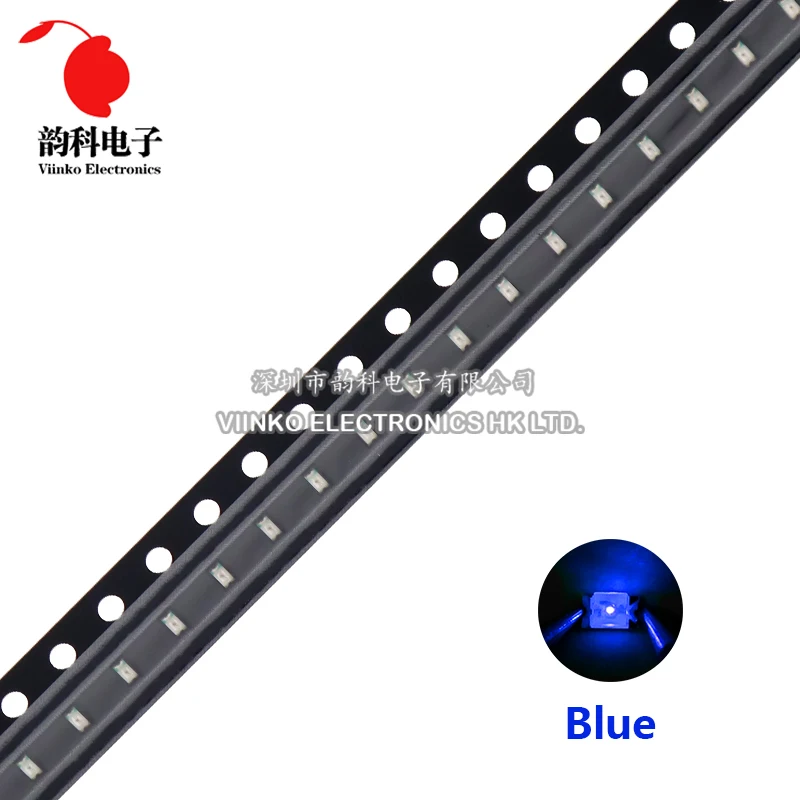 รูปสินค้า 100ชิ้น LED SMD หลากสี สำหรับโปรเจกต์ไฟฟ้า