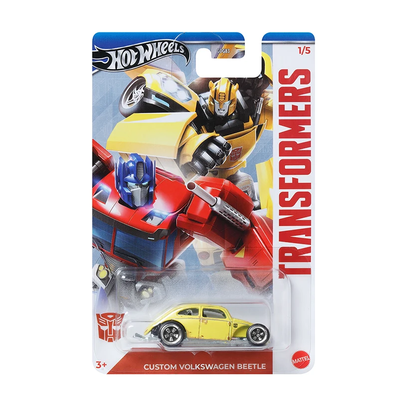 Hot Wheels Car Themed Entertainment Transformers - Mix 3 2024 GDG83 G 1/64 Collection Diecast Vehicle Model Toys Gift 4