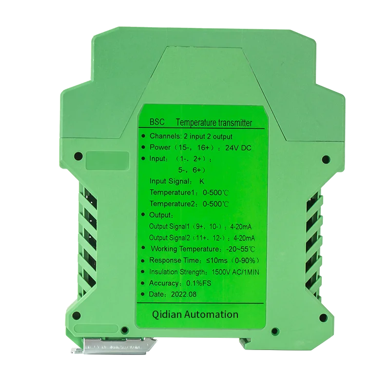 

0-1200℃ Thermocouple Temperature Transmitter K type Temperature Signal Converter 4-20mA 0-10V 0-5V Output Transducer Sensor