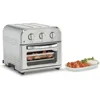 Compact Airfryer Toaster Oven, 1800-Watt Motor with 6-in-1 Functions and Wide Temperature Range, Air Fryer, Stainless Steel 3