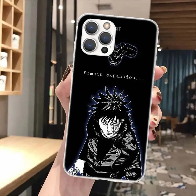 Kaisen Jujutsu Art Soft Phone Case - Stylish Anime Pattern Cover