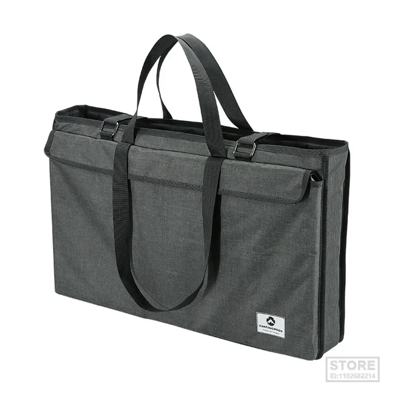

Durable High Quality Brand New Storage Bag Black 60x30x10cm 64x40x12cm BBQ Grill Camping Carrying Bag Mesh Net