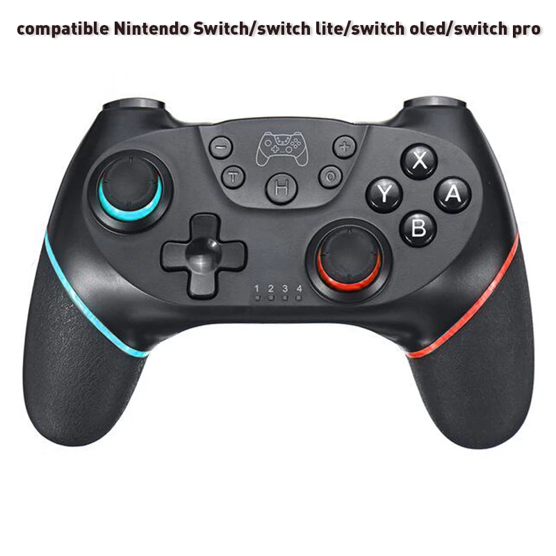 DATA FROG Kawaii Wireless Gamepad Compatible Nintendo Switch Console Turbo Game Controller with Headphone jack for Switch Lite 