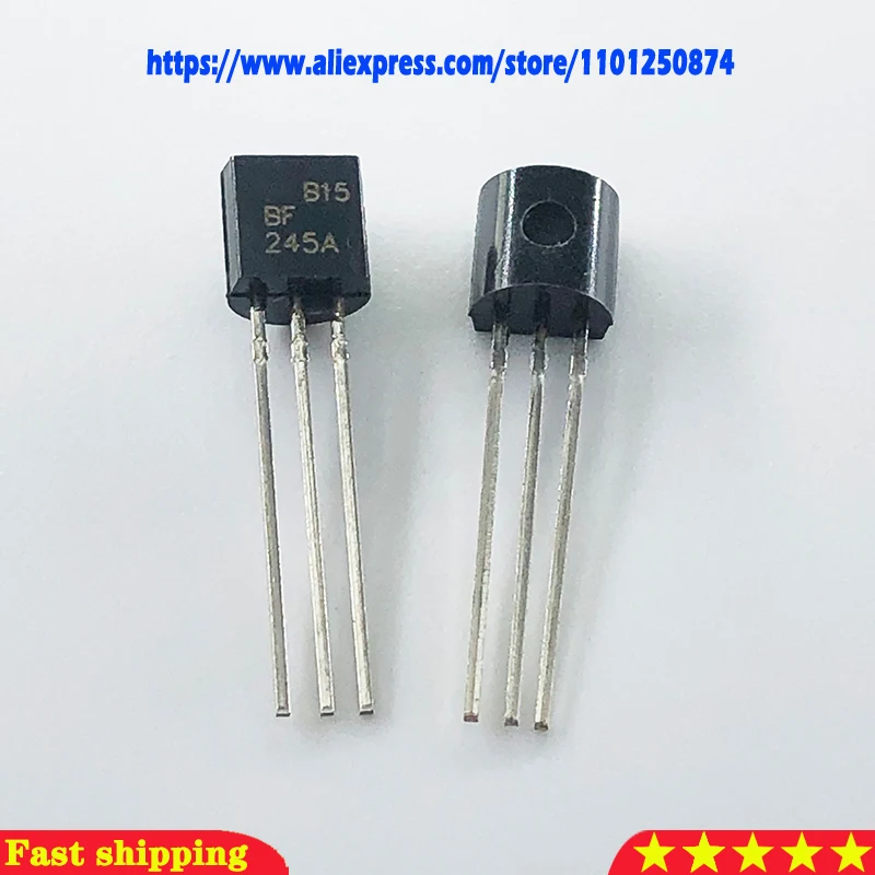 5pcs Bf245a Bf245b Bf245c To-92 Bf245 To92 - Integrated Circuits ...