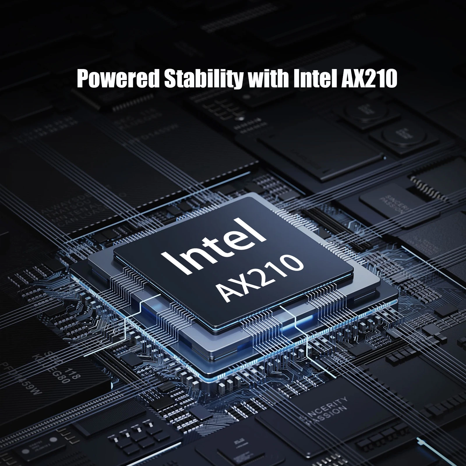 데스크탑 PC용 WiFi 6E PCIe 카드, 블루투스 5.3, 인텔 AX210 컨트롤러