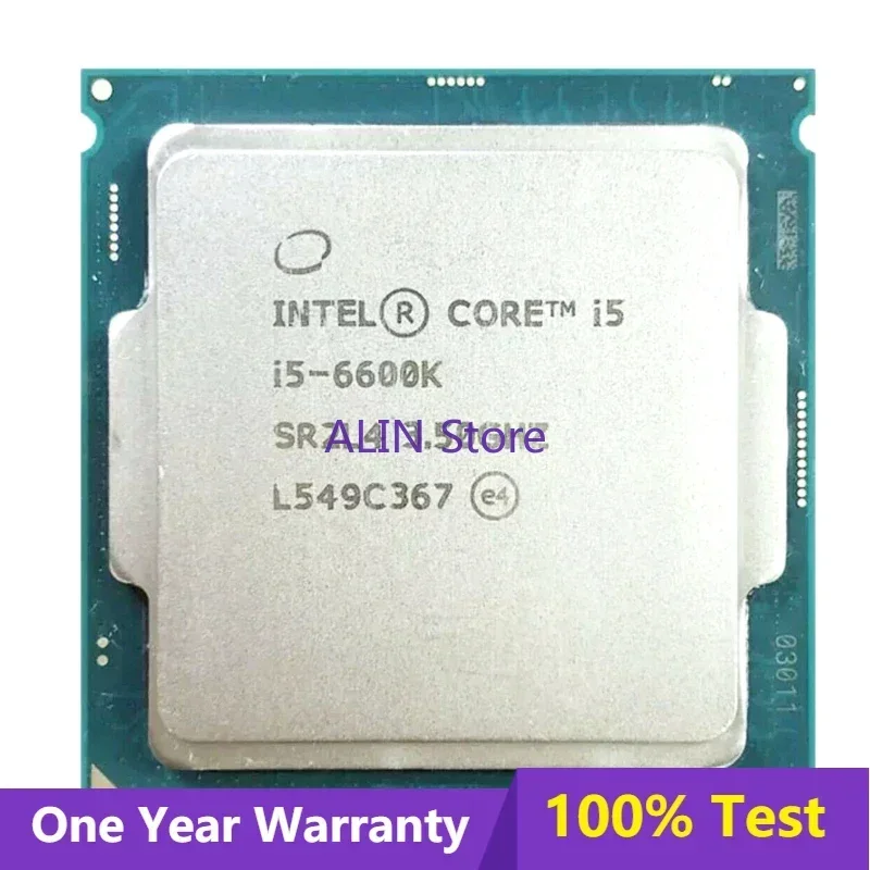 

Четырехъядерный процессор Core i5 6600K, 3,5 ГГц, 6 Мб, 91 Вт, LGA 1151