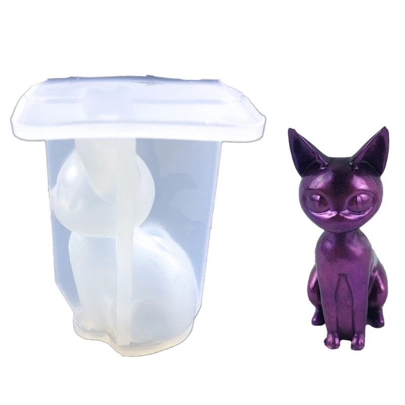 

Big Ear Ornament Crafts Decoration Mold Epoxy Resin DIY Craft for Home Decor
