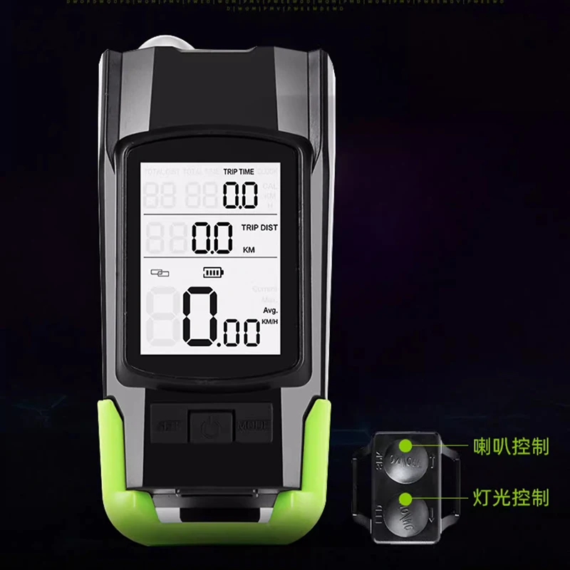 Bicycle Computer Wireless Code Speedometer Night Riding Headlight Mountain Road Cable Ciclo Computer Bicycle Accessories WKBM AliExpress