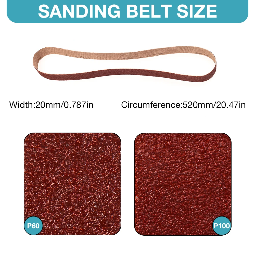 Il Macinino Della Cintura D'aria 20 Mm 520 Mm Con Un Veicolo - Foto 2