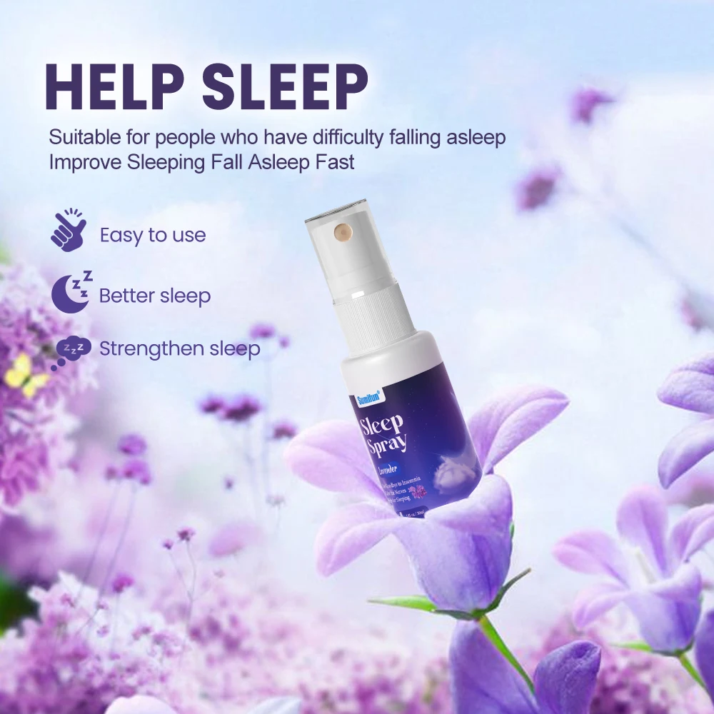 30ml Sumifun Insomnia Spray Sleeping Neurasthenia Soothing Sleep Aid Relieve Anxiety Decompression Headache Care