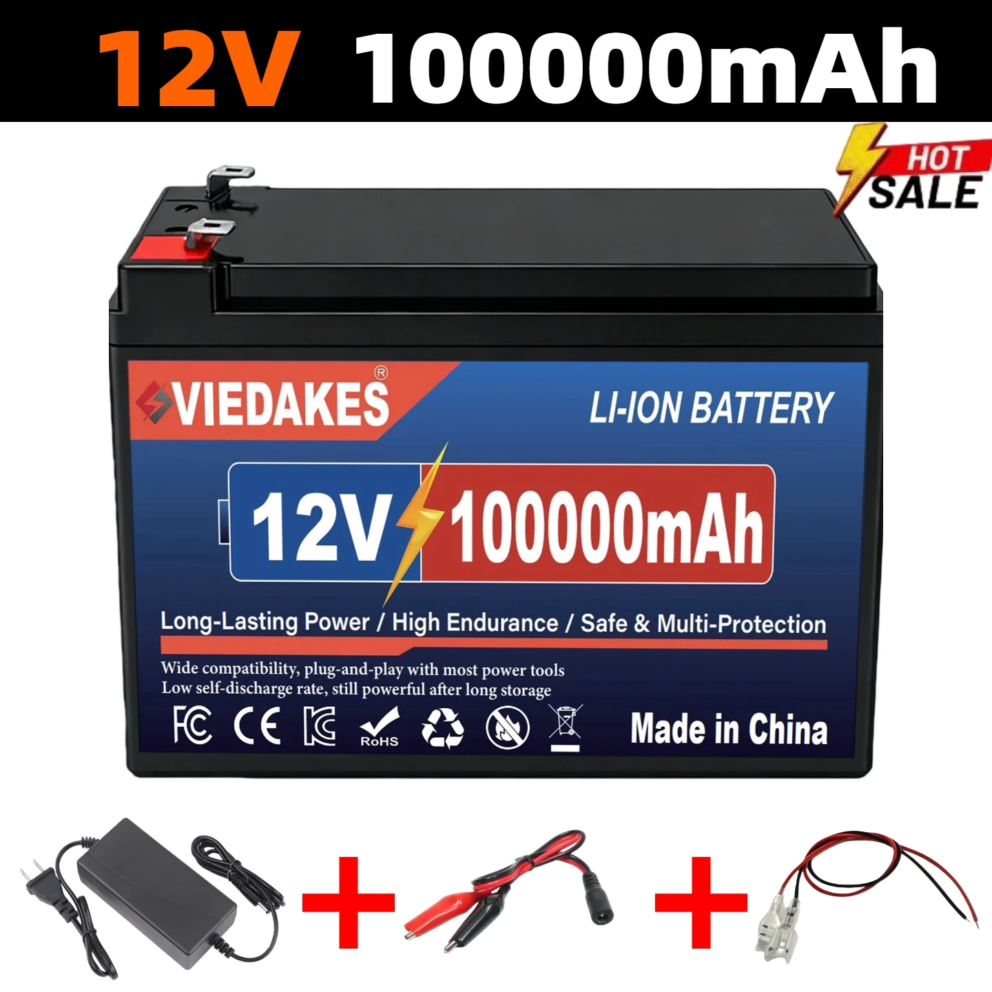 12V 100000mAh Set