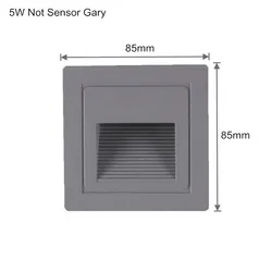 Sleek Waterproof LED Wall Sconce for Outdoor Pathway and Stair Lighting (Warm White (2700 - 3500K))