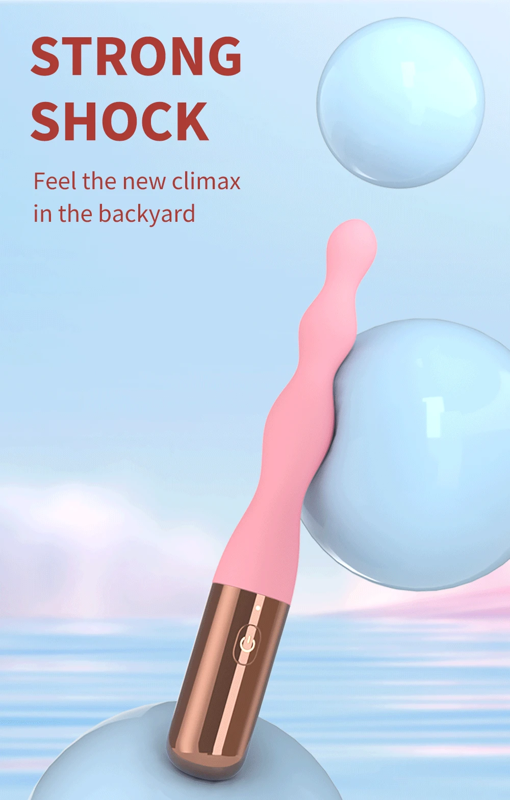 10 Frequency Silicone Backyard Bead vibrating Butt Plug G spot female masturbation vibrator Adults Products Sex Toys For Women