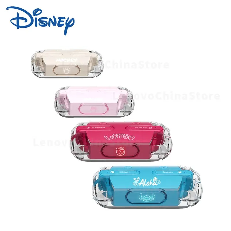 Disney Q54 Stitch HiFi Sound Headset Wireless Bluetooth 5.3 Earphones Cute Lipstick Styling Headphones Long Endurance