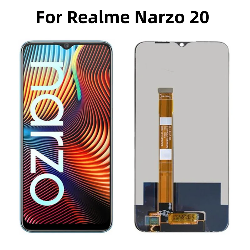 

ЖК-дисплей 6,50 дюйма для Realme Narzo 20 RMX2193, детали для замены ЖК-дисплея Realme Narzo 20A RMX2050
