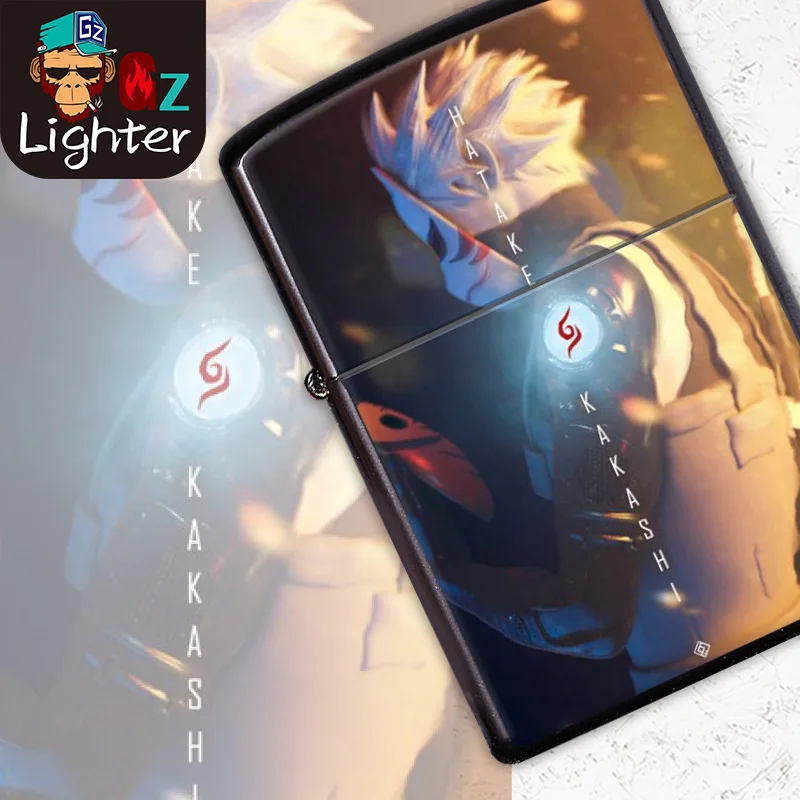 Naruto Metal Kerosene Lighter Anime Cartoon Uchiha Itachi Windproof Fun Smoking Ligniter Accessories Man Woman Creative Gift 3 Naruto Metal Kerosene Lighter Anime Cartoon Uchiha Itachi Windproof Fun Smoking Ligniter Accessories Man Woman Creative Gift 3