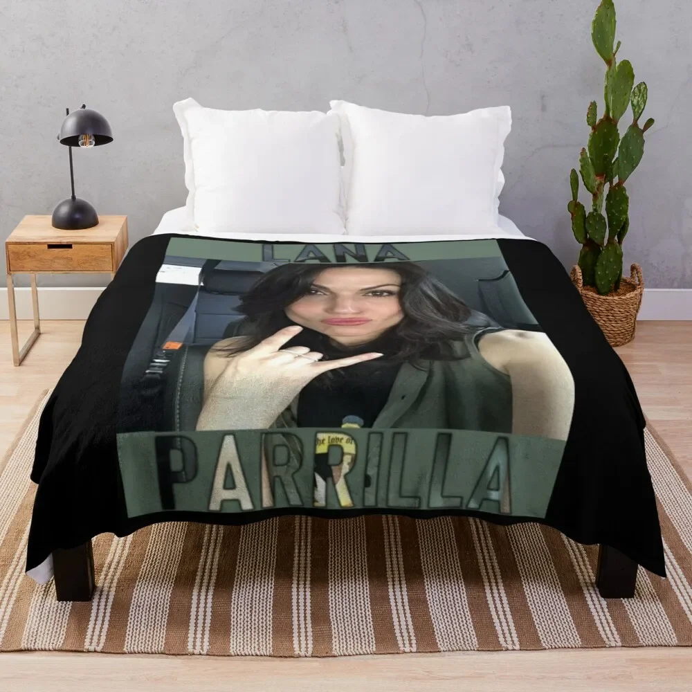 

Lana Parrilla Throw Blanket Warm Large decorative Weighted Blankets