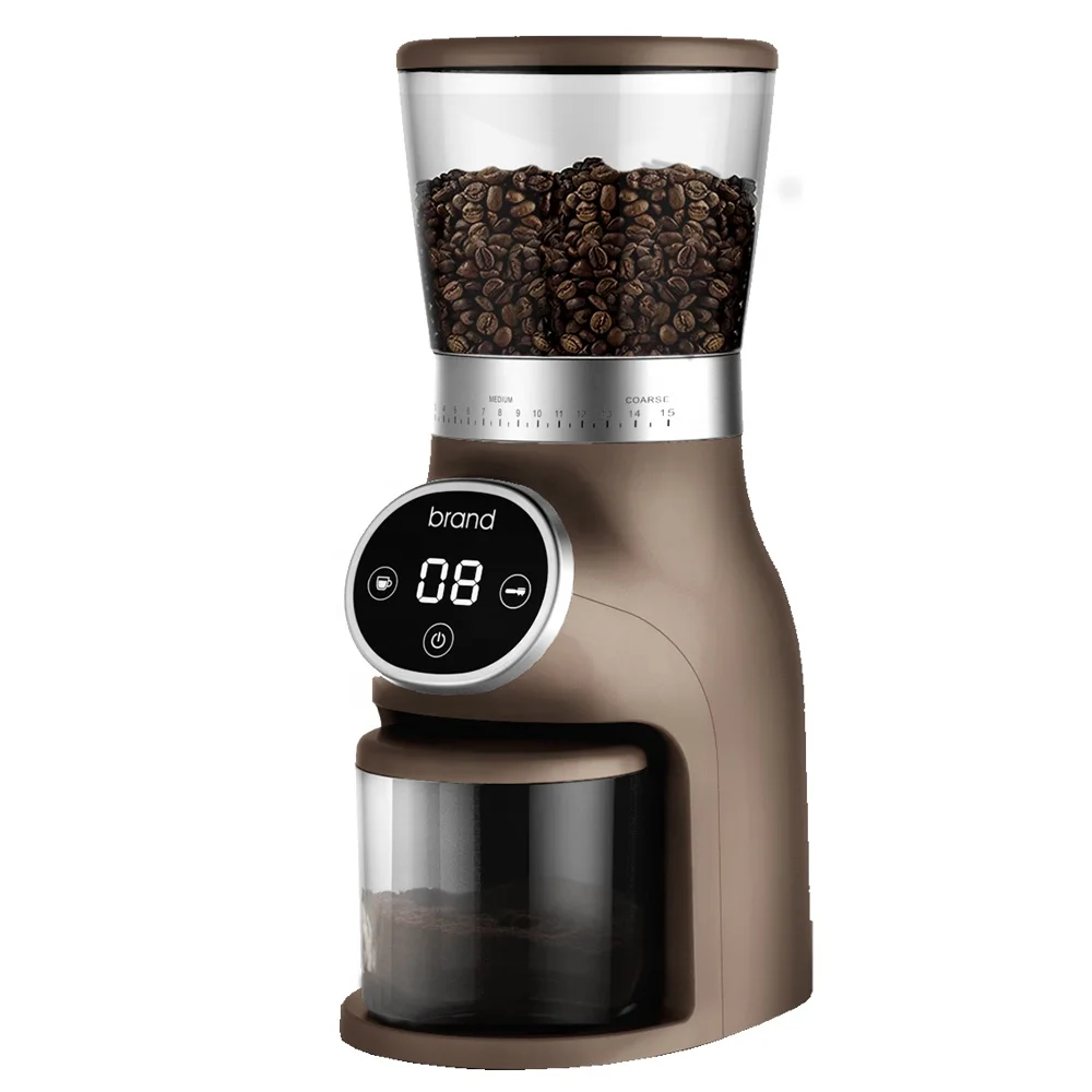 

Household Professional Coffee Grinder With Italian Conical Burr Electric Coffee Bean Grinder