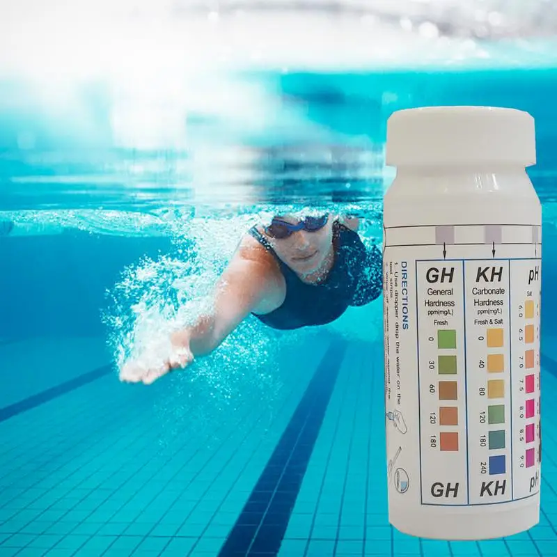 Spa Water Test Strips 5 In 1 Hot Tub Swimming Pool Water Test Strips GH