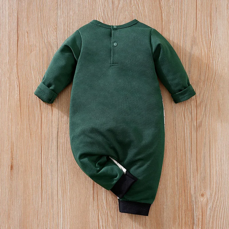 Spring And Autumn Baby Rompers Boys And Girls Cute Cartoon Giraffe Printed False Strap Long Sleeve Bodysuit baby rompers,baby jumpsuit,baby clothing,cotton onesies