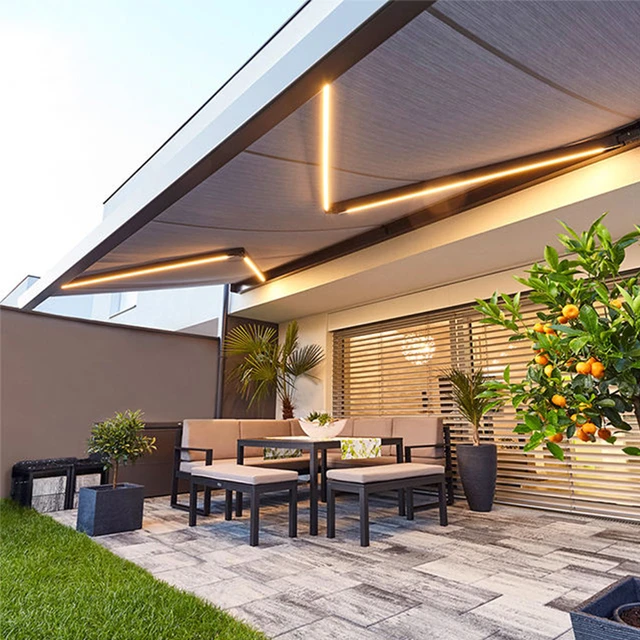 Système d'éclairage personnalisé, support de toit en aluminium