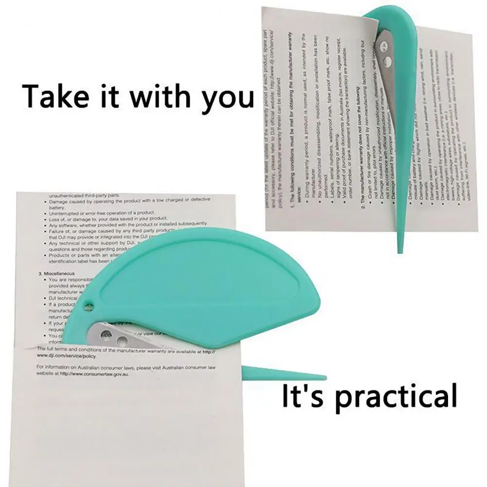 

Envelope Opener Efficient Stainless Steel Letter Opener Set for Safe Sharp Envelope Slitting Paper Cutting 5pcs Easy to Use Mail