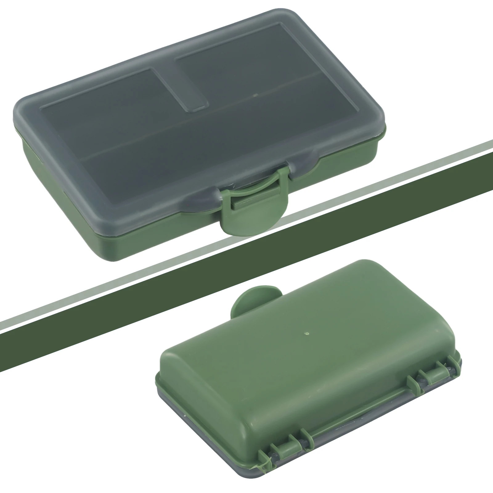 Pp Fishing Box System, Tackle Bait Storage 1-8 105*65*24mm 1pc Box, Compartments, Fishing Portable Reliable