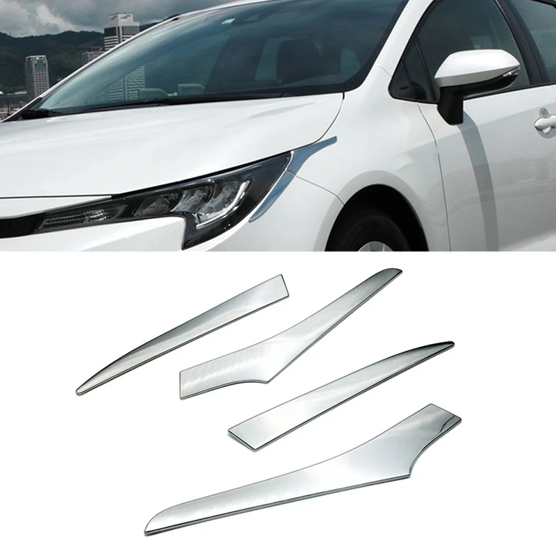 

Для Toyota Corolla Touring 2021 2022 + крышка передней фары, декоративная полоса, крышка бровей, наклейка