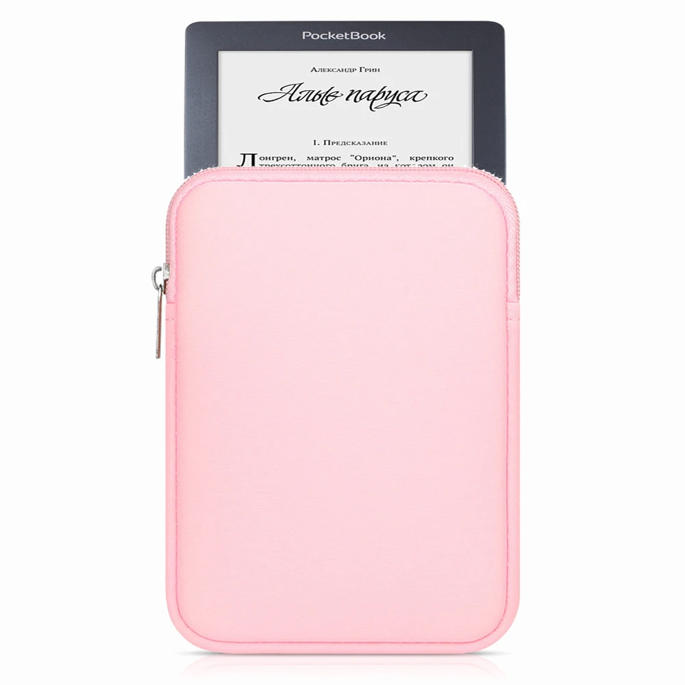 D6 Ereader Sleeve Per Meebook E-Reader M6 6 ''Ereader Ebook Reader Pad Cover Case Zipper Bag Guscio Protettivo Universale