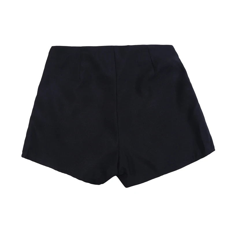 2024 New Shorts Women Summer High Waist A-Line Casual Suit Shorts Women Solid Color Short Pants Ladies Shorts