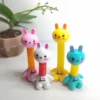 Novelty Toy Stress Relieving Expansion Tube Rabbit DIY Scalable White Rabbit Stress Relieving Creative Interaction 5