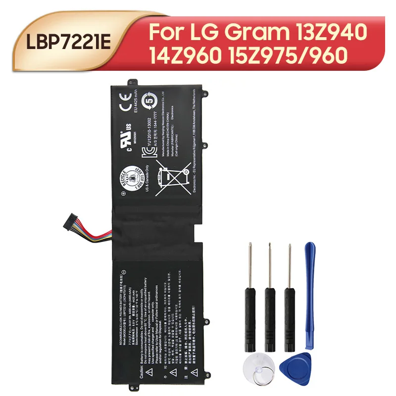 Original Replacement Battery LBP7221E LBG722VH For LG Gram 13Z940 