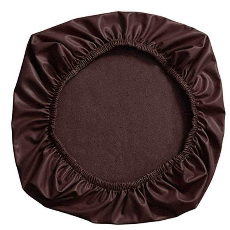 Elegant Elastic PU Leather Chair Seat Cover Protector