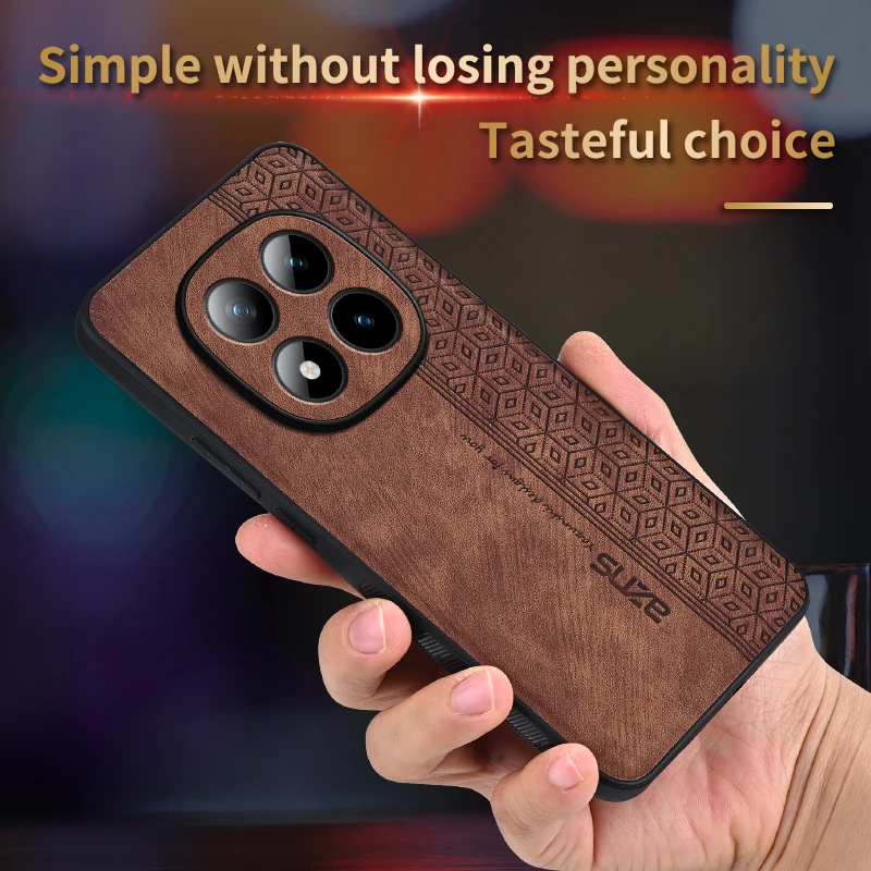 Business Skin Series Protective Phone Case for Xiaomi Redmi Note 17 Pro
