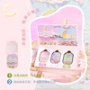 Flower Season Lasting Fragrance Portable Perfume Oil Painting Version Solid Perfume Student Party Men and Women Solid Balm Set 3
