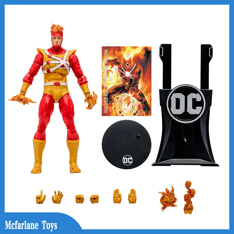 

Original Mcfarlane Toy Firestorm Eagle Male Sine Strd Figurine 7 Anime Action Figure Collect Male Doll Statue Christmas Present