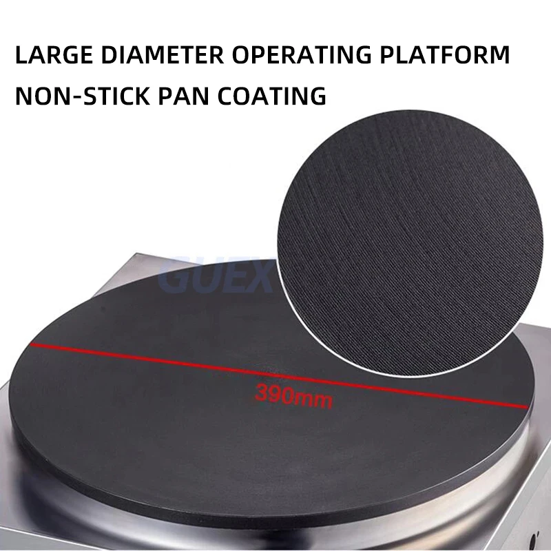 Commercial electric pancake making machine Wrinkle machine Automatic steak frying machine Constant temperature stainless steel p 5