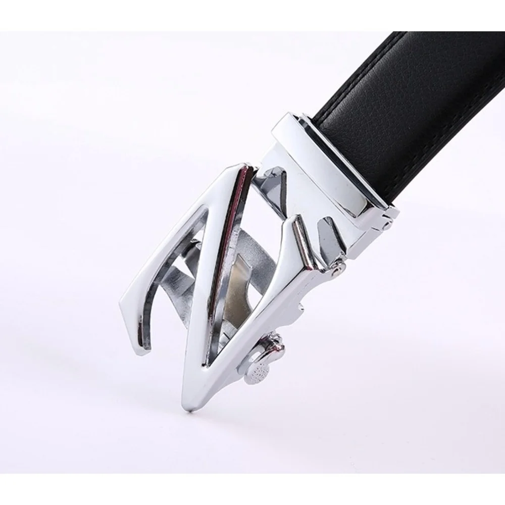 2023 Newhot Selling Casual Automatic Buckle Belt with Hollow Metal Head Business Men's Belt Fashionable and Exquisite Trouser Belt_voghion.com