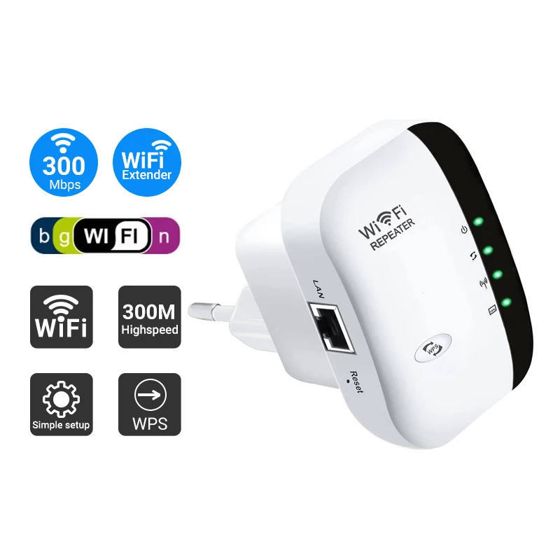Portable Wps Router 300Mbps Wireless WiFi Repeater Router Signal Boosters Network Amplifier Repeater Extender WIFI Ap wifi repeater