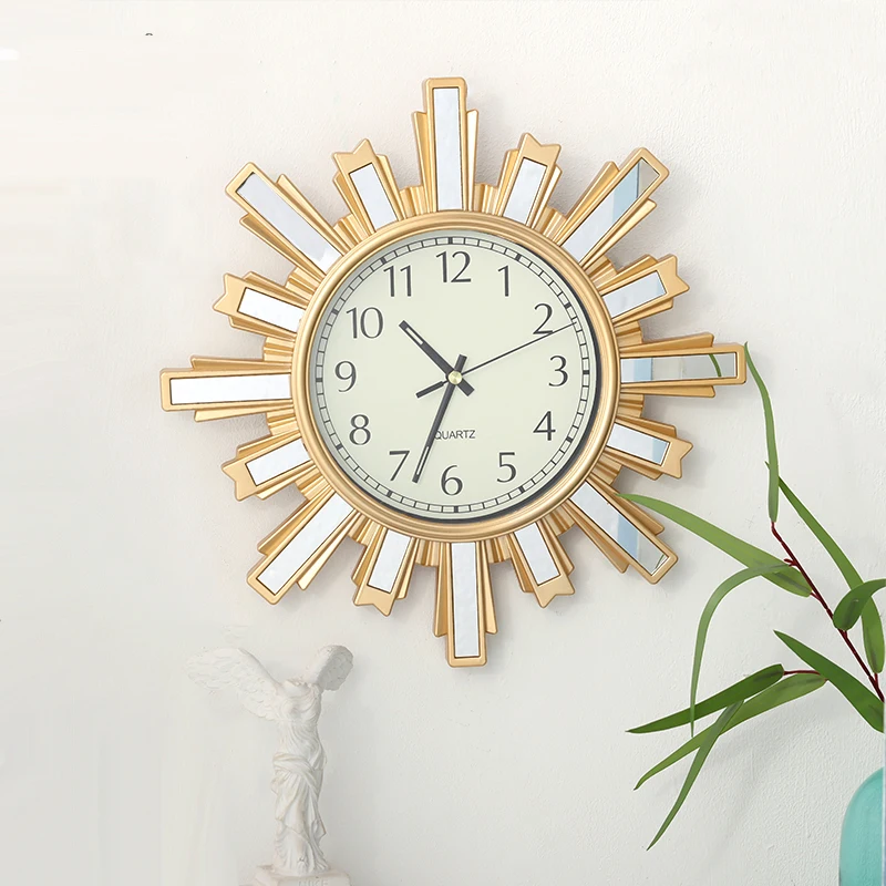 

Modern Wall Clock Decorative Models Living Room Design Fashion Nordic Bedroom Wall Clock Stylish Horloge Wall Decoration AB50WC